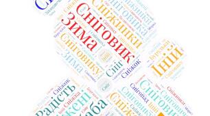 Настрій зимовий. День СНІГОВИКА. Хмара слів