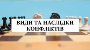 Презентація на тему "Види та наслідки конфліктів" 6 кл НУШ