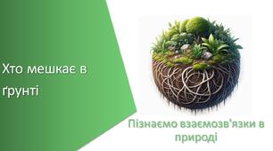 Тест з уроку Пізнаємо природу для 6 класу на тему «Хто мешкає в ґрунті»