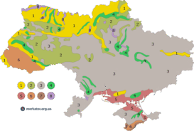 Карта грунтів України