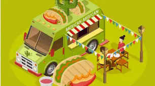 Prepare 6. Unit 11. Reading. Text "Street Food around the World"