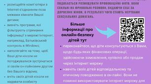 Пам'ятка для батьків "Діти.Інтернет"