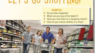 Let's go shopping (Vocabulary Test)