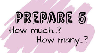Prepare 5. Unit 11. Grammar. How much...? How Many...?