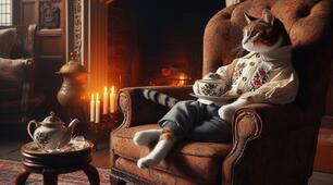 How the cat Ulas went to Great Britain