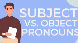GRAMMAR TEST "Subject and Object Pronouns"