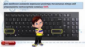 Уведення тексту. Вставка символів
