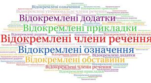 Відокремлені члени речення (самостійна робота)