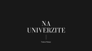 Na univerzite