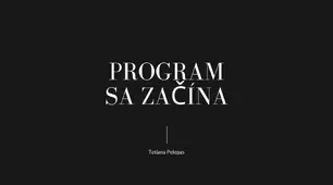 Program sa začína А2