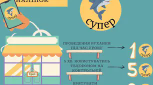 Мотиваційні наліпки для учнів та магазин обміну