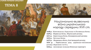 ЗНО. Завдання на встановлення відповідності, послідовності та з вибором 3 відповідей із 7 за прогамою ЗНО. ТЕМИ 6,7 ( 8 КЛАС)