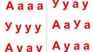 Таблиці для читання букв "а", "у", "о"