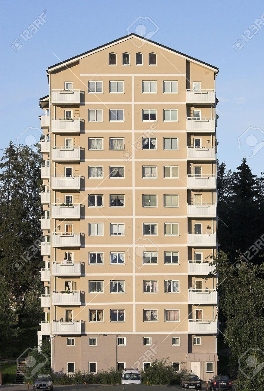 Block Of Flats Stock Photo, Picture and Royalty Free Image. Image 775016.