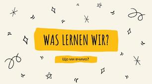 Was lernen wir?