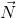 \vec{N}