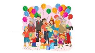 Задання за темою "Happy Birthday! Numbers 20-100 And Months" (З Днем народження! Числа 20-100 та місяці)