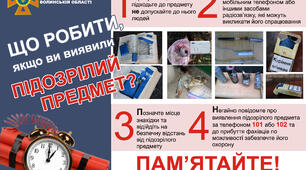 Комплект плакатів "Надзвичайні ситуації"