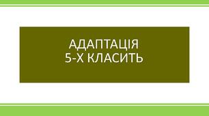 Психолого-педагогічний консиліум "Адаптація п'ятих класів"