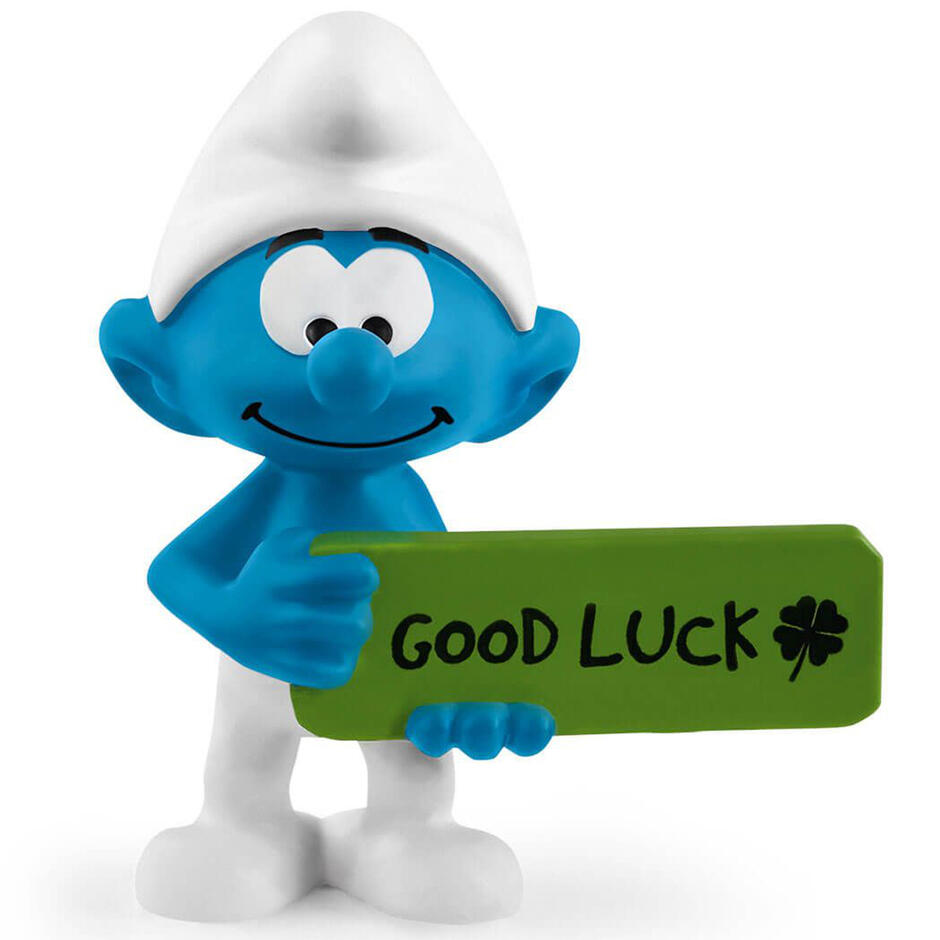 Schleich Good Luck Smurf | MiniZoo Smurfs