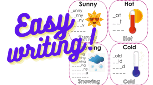 Матеріали до уроку "Easy writing"