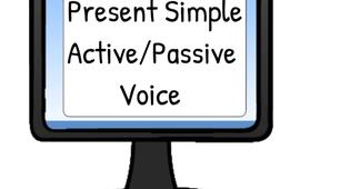Test on Present Simple Active and Passive Voice