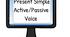 Test on Present Simple Active and Passive Voice