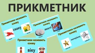 Діагностична робота за темою "Прикметник" (НУШ)