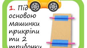 Інженерний тиждень"Механічна іграшка. Швидкий автомобіль". Етапи створення.