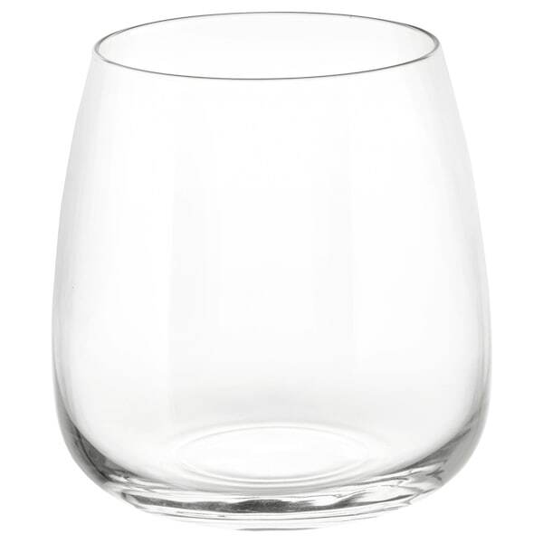 DYRGRIP Glass, clear glass, 36 cl - IKEA