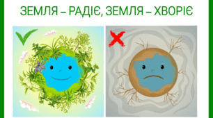 Дидактична гра "Земля - радіє, Земля - хворіє" ( позитивний, негативний вплив)