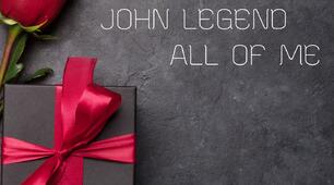 Урок за піснею John Legend - All Of Me до St. Valentine's Day.