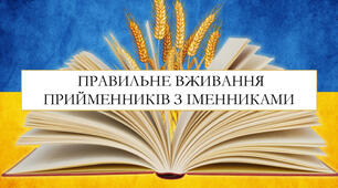 Презентація на тему: «Правильне вживання прийменників з іменниками»