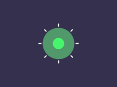 Video and slideshow transitions example.