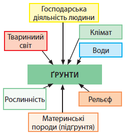 ґрунтотвірні чинники