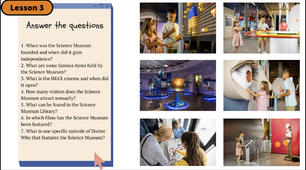Inventions and discoveries (Lesson 3. Science museum. Reading+speaking)
