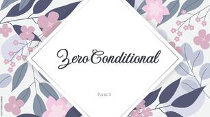 Презентація для 5 класу "Zero Conditional"