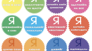 Оформлення класу НУШ: афірмації