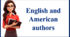 English and American authors