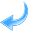 Imagens de seta azul png - Gifs.eco.br