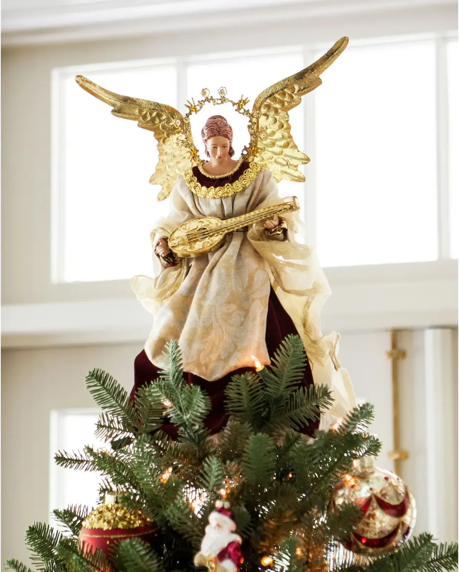 Holy Angel Christmas Tree Topper | Balsam Hill®