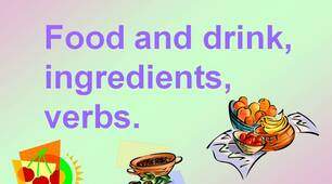 Vocabulary - Food and drink, ingredients, verbs (Unit 6 "Eat well, live well" Gateway 2nd Edition A2)