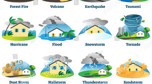 Vocabulary Test on Natural disasters 