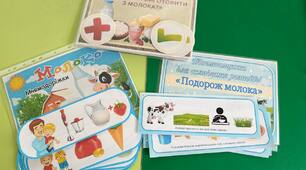 Тема: Подорож молока та виготовлення молочного коктейлю  ( інтегроване, під групове)