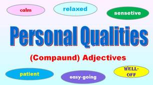 Vocabulary - Personal qualities, (Compound) Adjectives - Unit 7 "Job hunting" Gateway 2nd Edition B1