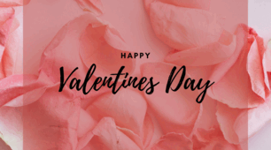 Розтяжка Happy Valentine's Day