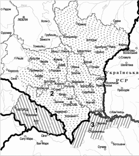 Західноукраїнські землі в міжвоєнний період. | Тест з історії України – «На Урок»