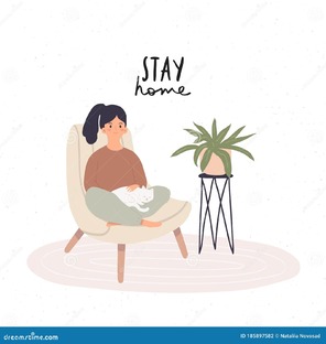 Cartoon Stay Home Stock Illustrations – 15,625 Cartoon Stay Home Stock Illustrations, Vectors & Clipart - Dreamstime