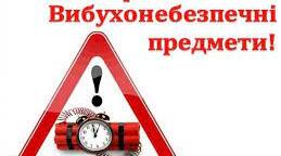 Попередження ризиків від вибухонебезпечних предметів. Види й ознаки вибухонебезпечних предметів. Правила поведінки під час: виявлення вибухонебезпечних предметів. 
