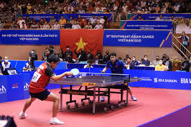 SEA Games 31: Vietnam grabs gold medal in men's singles table tennis | Culture - Sports | Vietnam+ (VietnamPlus)